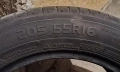 Продавам 2 броя летни гуми 205.55.16 на 1 сезон дот 2021 Мишелин , снимка 3