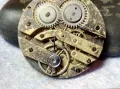 МЕХАНИЗЪМ от СТАР РЯДЪК ШВЕЙЦАРСКИ ДЖОБЕН ЧАСОВНИК с ПОРЦЕЛАНОВ РИМСКИ ЦИФЕРБЛАТ 49642, снимка 10