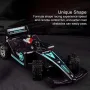 Кола с дистанционно F1, състезателна кола със светлини, снимка 3
