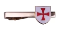 Масонска Игла за Вратовръзка Щипка за Вратовръзка Емайлиран Щит на Рицар Кръстоносец Кръст Тамплиер, снимка 12