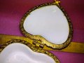 КРАСИВА ПОРЦЕЛАНОВА КУТИЙКА За БИЖУТА - СЪРЧИЦЕ с ДРЕВНОГРЪЦКА ТЕМАТИКА на КАПАЧЕТО 34156, снимка 7