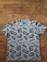 ADIDAS Grey Men's Graphic Tee - страхотна мъжка тениска , снимка 4