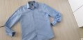 Hugo Boss Len / Organic Cotton  Slim Fit Mens Size 42 - L - 16 /1/2 НОВО! ОРИГИНАЛ! Мъжка Риза!, снимка 4