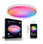 Интелигентен RGB LED плафон WIFI+Bluetooth, ANDROTEK®, 30W, 2600lm, дистанционно управление, снимка 1
