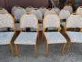 Дървени столове А116 - със сваляща тапицерия , снимка 1