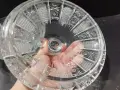 кристална бонбониера купа с капак , снимка 10
