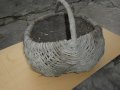 Старинна плетена кошница, снимка 8