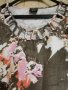 СТРАХОТНА БЛУЗКА НА ЦВЕТЯ РАЗМЕР XL , снимка 4