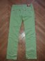 Зелен панталон тип дънки, снимка 2