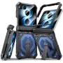 За Samsung Galaxy Z Flip8 / Z Flip7 5G Магнитен Удароустойчив PC TPU Калъф със Защита на Пантата и С, снимка 3