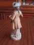 Порцеланова статуетка, старинна от бисквитен порцелан, снимка 7