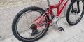 Велосипед колело 24цо 18скорости преден амортисьор аиро капки предна дискова спирачка технически ок, снимка 10