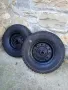 Комплект Стари Джанти С Гуми За Мотофреза., снимка 1