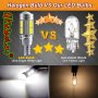 2 бр. Автомобилна LED крушка T10 W5W 5W5 194 Сигнална светлина 12V 5630 10SMD 7000K Бяла автомобилна, снимка 2