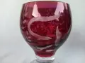 Немски винтидж кристален сервиз за вино - нов !, снимка 8