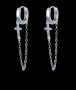 Дизайнерски модел сребърни обеци висящи кръстове с цирконий,колекция"Faith"/нови, снимка 1 - Колиета, медальони, синджири - 44380916