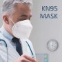 10 бр. KN95 Маски за лице Защитна маска Защитни маски 95% филтрация за замърсяване 10 бр.