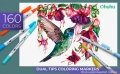 Ohuhu Maui Series маркери с два писеца тип четка и тънък писец, 160 цвята, снимка 10