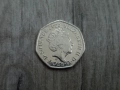 Монета 2022 Великобритания 50 pence 50p (50 years Pride UK) - Elizabeth II, снимка 3