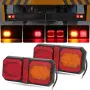 LED LED стопове с 4 светлини 12/24V – T681, снимка 2
