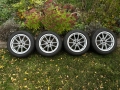 4бр. оригинални BMW спорт пакет джанти 5х112 с гуми 17 цола, снимка 2