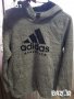 Adidas Youth Sport id номер s мъжко сиво худи, снимка 7