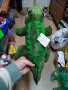 Плюшена играчка - крокодил 47 см., снимка 3