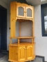 Висок ъглов тв.шкаф от масив , снимка 1