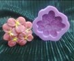 Трилистна детелина цветя силиконов молд форма за шоколад калъп сапун гипс, снимка 1