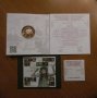 Комплект Монета и Пощенски блок 100 г.от рождението на Стоянка Мутафова, снимка 2