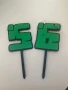 Топер за торта “Happy Birthday” + цифри в Minecraft стил, снимка 4