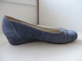 Удобни обувки, естествен велур, 39, сини, снимка 4