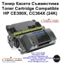 HP CE390X (24000 стр.) Тонер Касета Съвместима, снимка 1