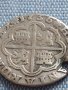 Сребърна монета 2 реала 1736г. Филип пети Севиля Испания 13647, снимка 2