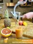 Ръчна сокоизтисквачка за плодове, цитруси и зеленчуци / Ръчна преса за сок сокоизтисквачка КОД 3721, снимка 7