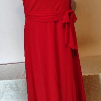 Официална дълга бална рокля р-р ХЛ, нова, със забележка, снимка 3 - Рокли - 40854167