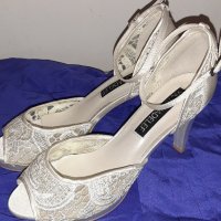 НОВИ  ! Официални Дамски Обувки с дантела Victoria Delef , снимка 3 - Дамски елегантни обувки - 29997285