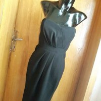 Нова черна рокля бюстие Л/ХЛ, снимка 1 - Рокли - 24707567