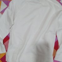 Супер Яка!!! Дамска  Блуза в бяло на английската марта ТУ размер М Л ХЛ, снимка 7 - Блузи с дълъг ръкав и пуловери - 42758121