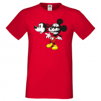 Мъжка тениска Mickey Mask Подарък,Изненада,Рожден ден, снимка 9 - Тениски - 36576181