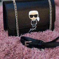 Дамска чанта Karl Lagerfeld, снимка 2 - Чанти - 32006804