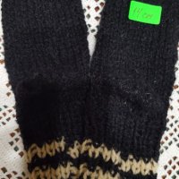 Ръчно плетени детски чорапи 100% вълна, снимка 3 - Чорапи - 30216392