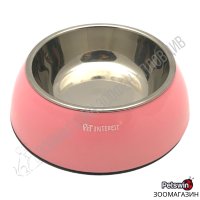 Купа за Домашен Любимец - Куче/Коте - Deluxe Dual Bowl Pink - S, M, L, снимка 1 - За кучета - 29306141