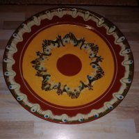 Стара керамична чиния 2, снимка 3 - Антикварни и старинни предмети - 44199240