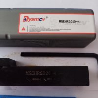 Комплект стругарски нож за рязане MGEHR 2020-4 с 10 пластини MGMN400 и ключ, снимка 3 - Други инструменти - 37338737