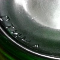 Ретро Термо чаши стинд зелено стъкло , снимка 5 - Антикварни и старинни предмети - 40552014