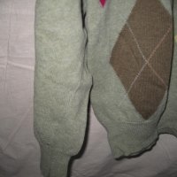 Пуловер BENETTON, 100% вълна, размер M, снимка 6 - Пуловери - 29292442