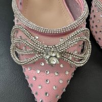 Дамски обувки в розово, снимка 6 - Дамски обувки на ток - 44238750