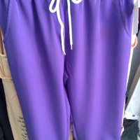 Спортен панталон във бял и лилав цвят, снимка 6 - Панталони - 29158147