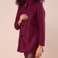 Дамско палто в бордо марка 1st Somnium , снимка 1 - Палта, манта - 37986850